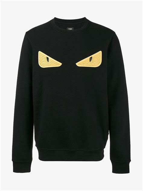 fendi bag bugs eyes sweatshirt|nero Fendi diamante bug eyes.